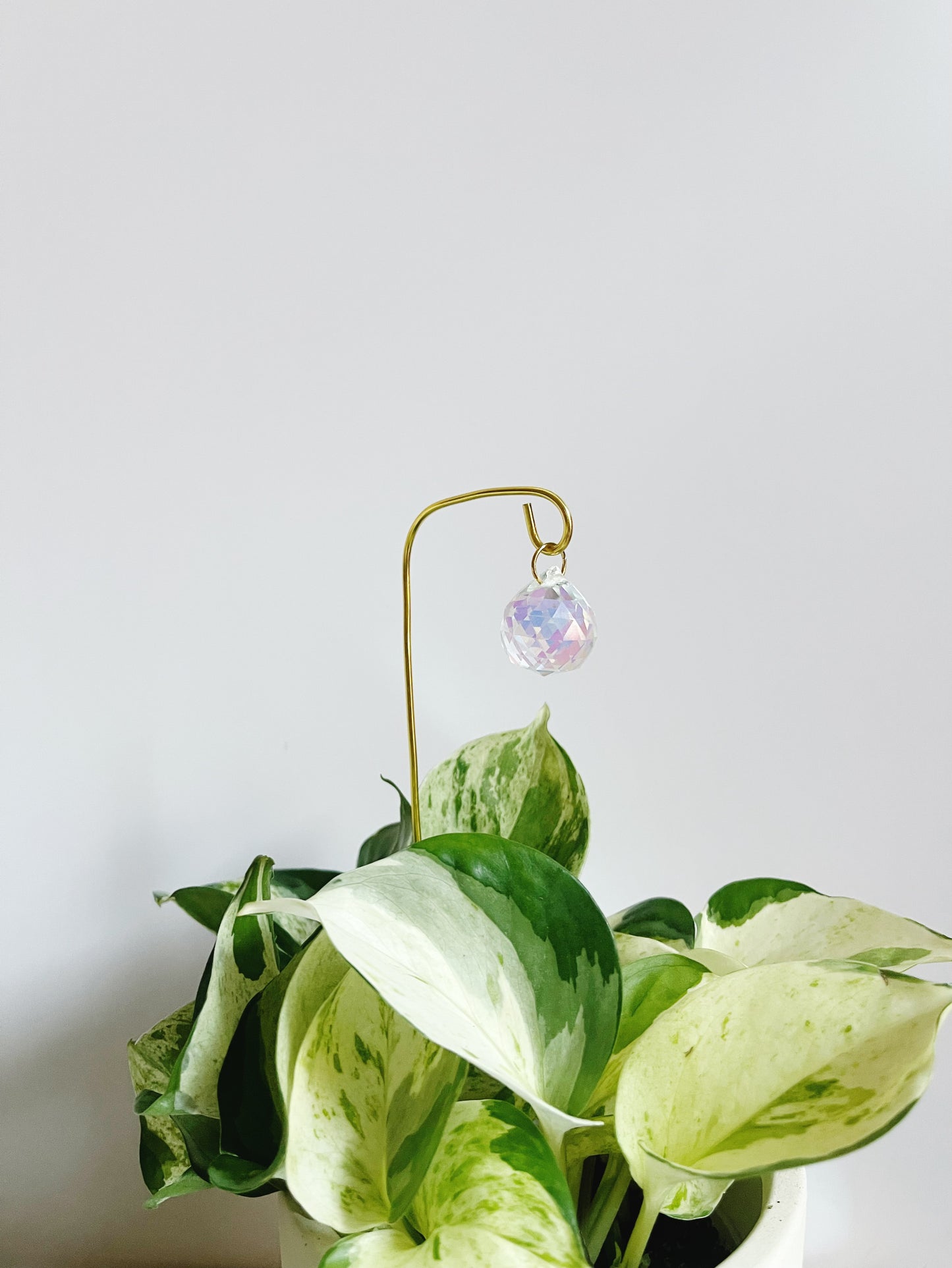 Plant Stake Trellis Charm, Wire Decoration Handmade