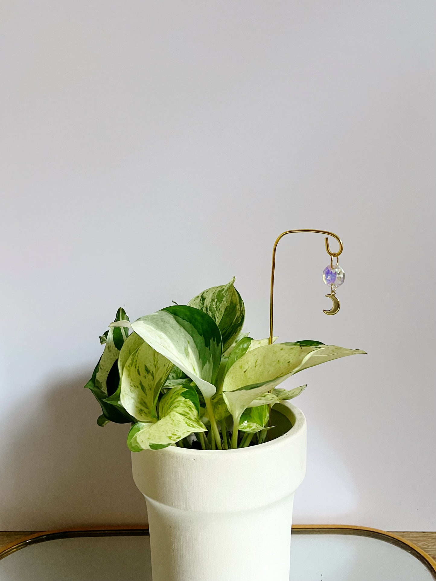 Plant Stake Trellis Charm, Wire Decoration Handmade