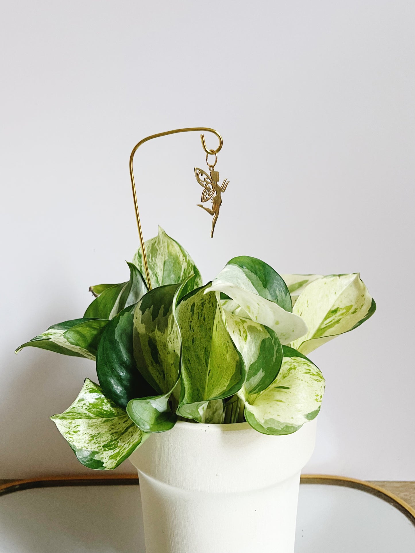 Plant Stake Trellis Charm, Wire Decoration Handmade