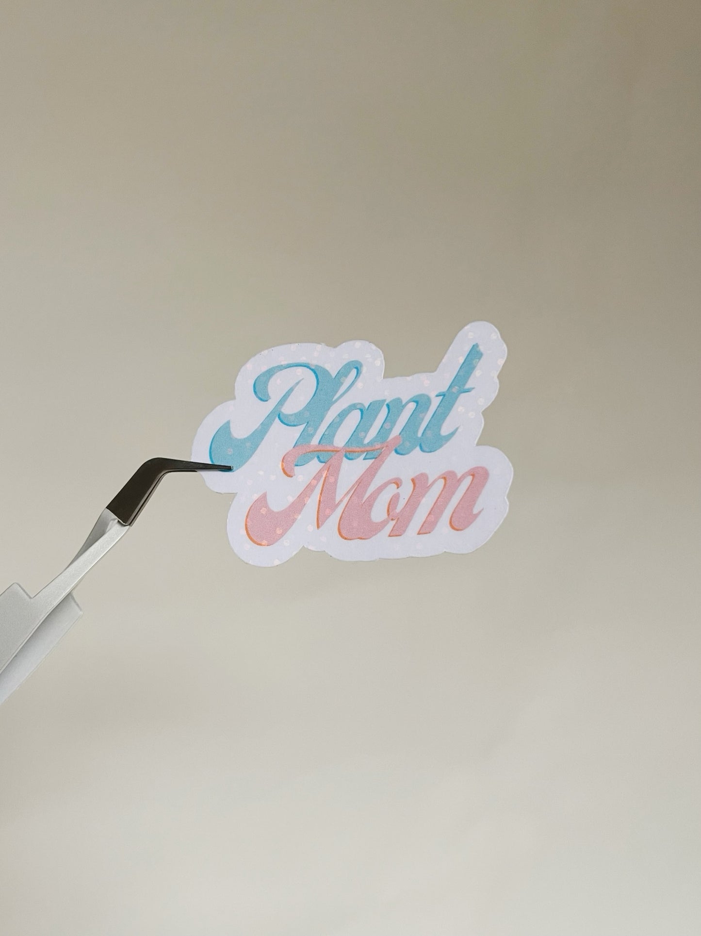 Plant Parent Holographic Vinyl Sticker