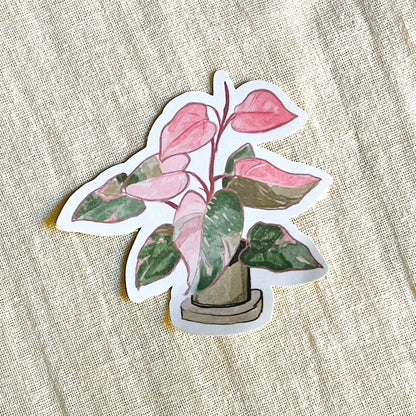 Pink Princess Die Cut Vinyl Sticker